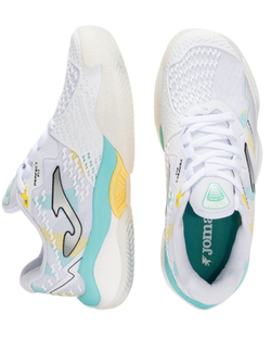 Женские кроссовки для Падел Joma Smash Lady 2532 - white/blue