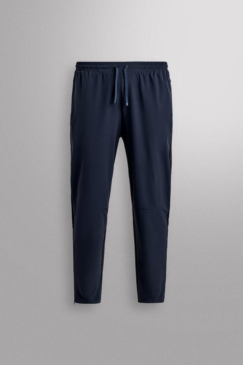 ZARA ТЕХНИЧЕСКИЕ БРЮКИ В СТИЛЕ КОЛОР-БЛОК, МОРСКОЙ СИНИЙ