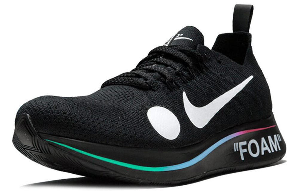 Off White X Nike Zoom Fly 1 Mercurial The Ten Black Hyper Sneakers