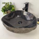 Раковина из речного камня RS-65012 46*44*15 0861