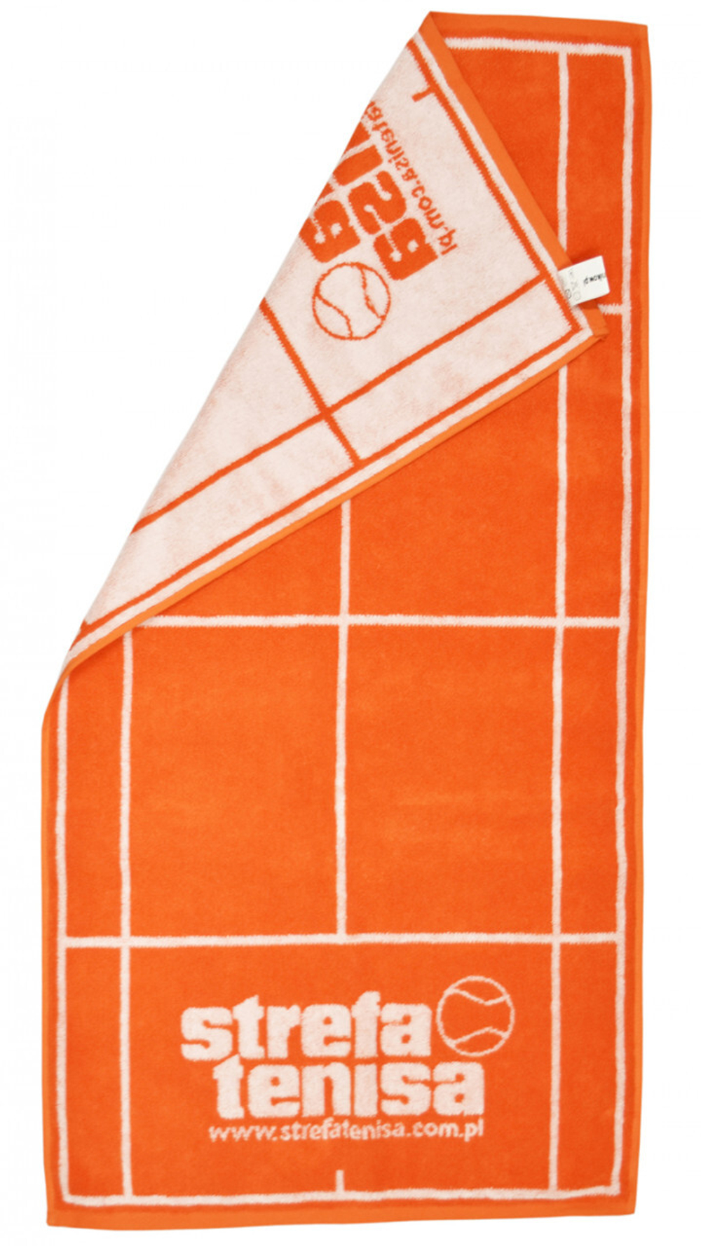 Полотенце теннисноеStrefa теннисa Towel Court&Logo - Оранжевый
