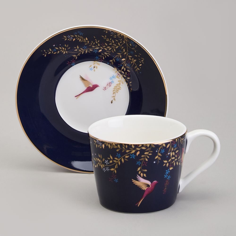 КОФЕЙНЫЙ НАБОР LEFARD "GOLDEN BIRDS" НА 2 ПЕР. 4 ПР. 120 МЛ (КОР=12НАБ.)