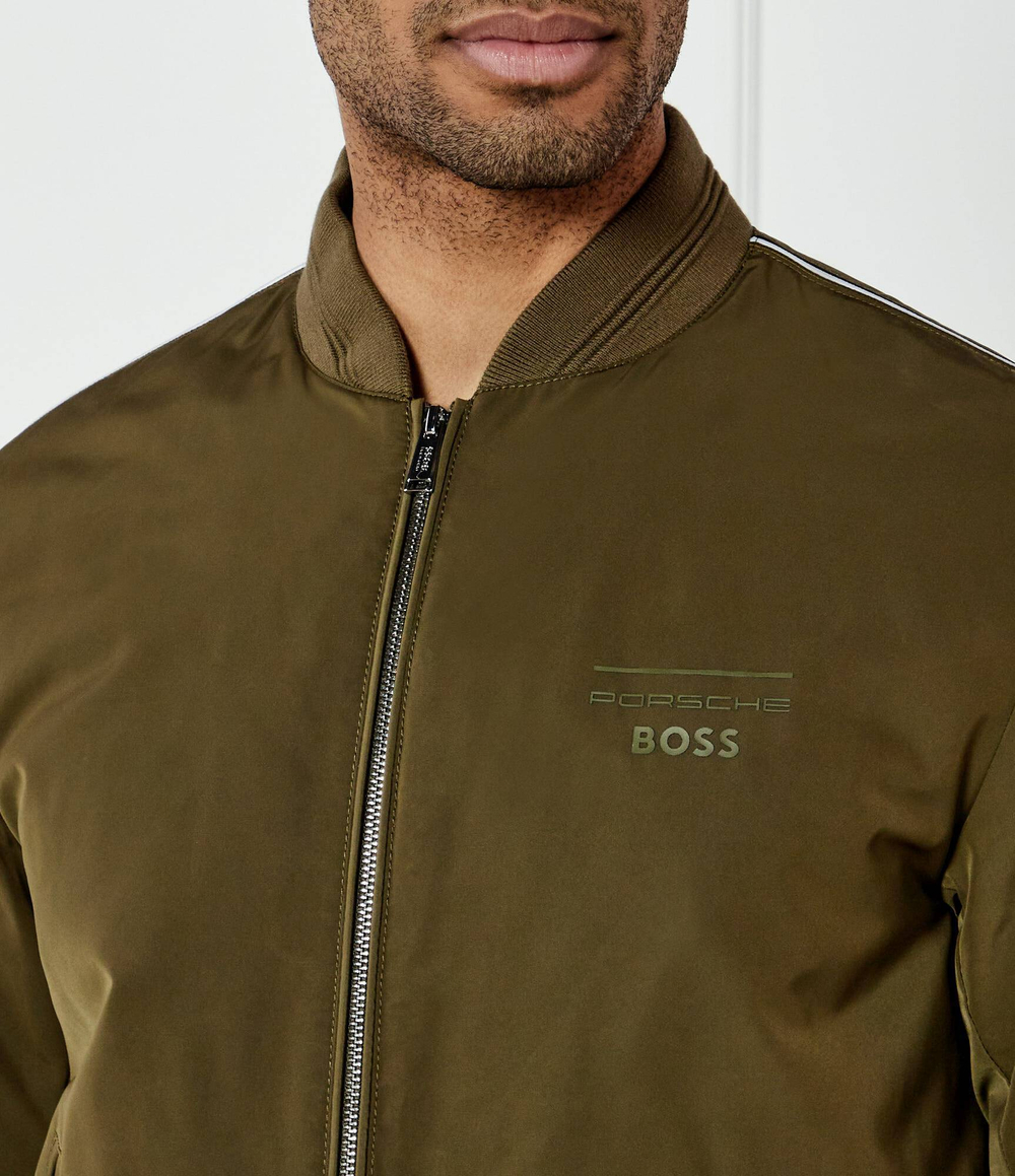 Куртка бомбер Coltar_PS Porsche X Boss BOSS BLACK - хаки(50532471)