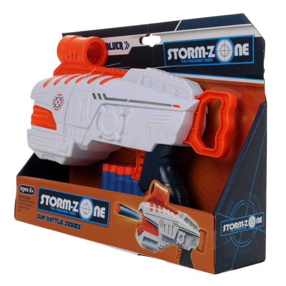 Пистолет с мягк.пулями, коробка Z1003A