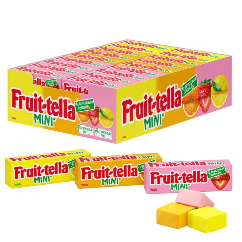 Жевательные конфеты "Fruittella" мини,11 г