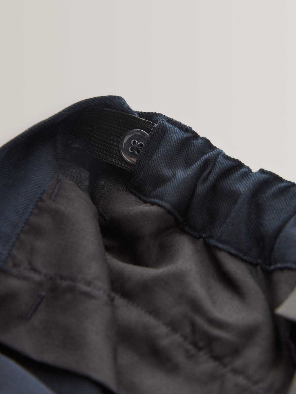 Брюки школьные прямые для мальчика Next 192-594, Темно-синий