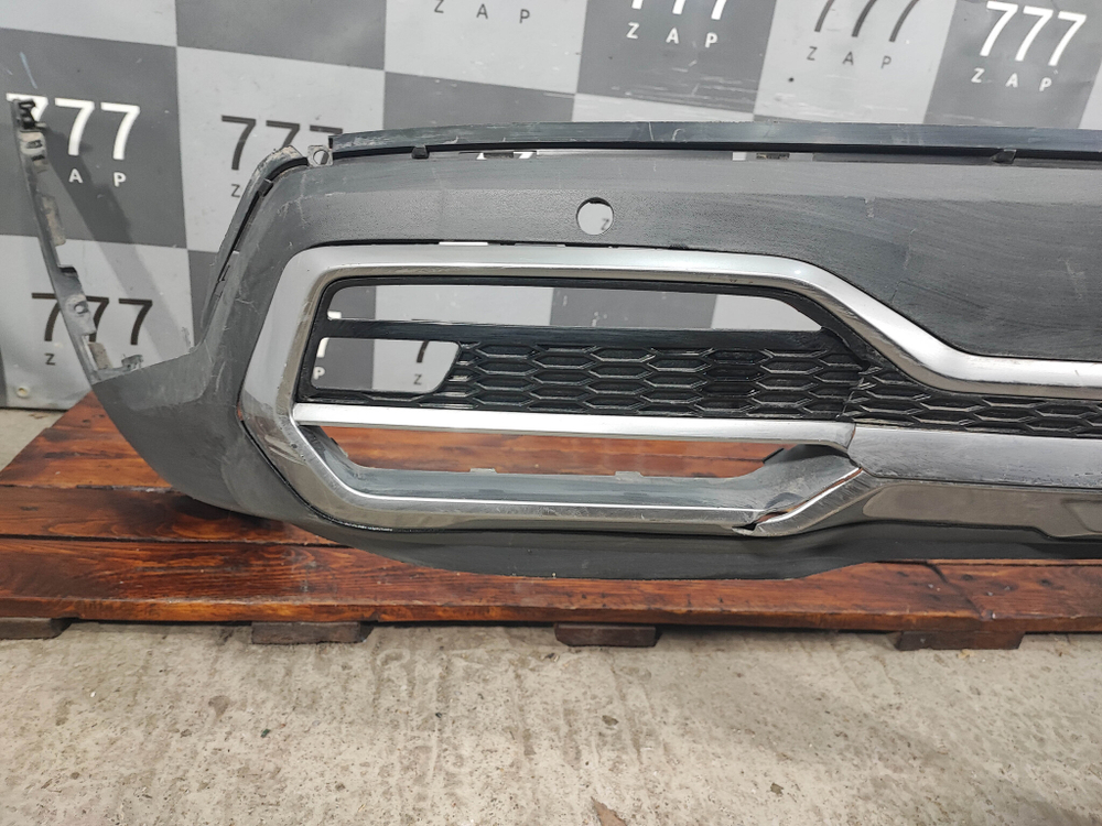 Юбка заднего бампера Kia Sorento 4 (MQ4) 20-нв Б/У Оригинал 86612P2000