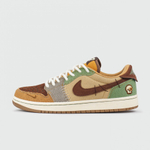 кроссовки Air Jordan 1 Low x Zion Williamson VooDoo