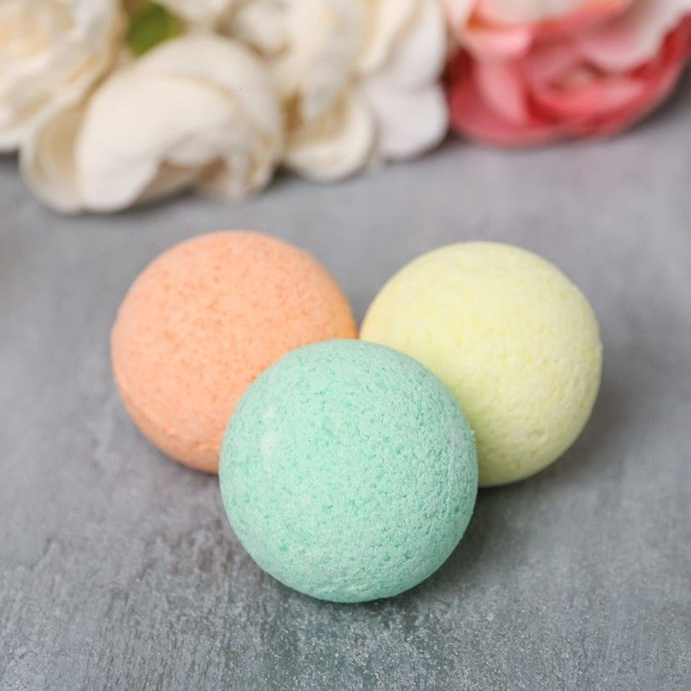 Набор из 3 бомбочек для ванны «Волшебство вокруг тебя»