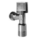 Кран шаровый угловой Royal Thermo OPTIMAL для подкл. с/т приборов 1/2quot;х3/8quot;