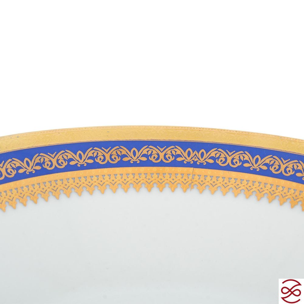 Набор салатников Falkenporzellan Diadem Blue Creme Gold 19см(6 шт)