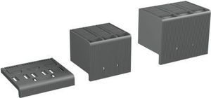 Крышки изолирующие  1SDA066666R1  HTC XT2. 3p. комплект из 2шт.  ABB