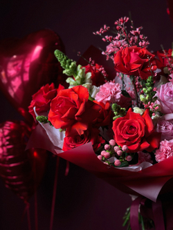 Авторский букет «Амурное сердце»