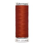 Нитки универсальные Gutermann Sew-all 100 (200 метров), 5 кат. | 837 терракот