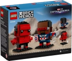 Конструктор LEGO BrickHeadz 40668 Капитан Америка и Красный Халк