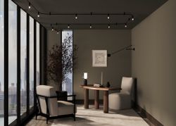 Трековый магнитный светодиодный светильник Maytoni Flexity   TR207-1-3W3K-B