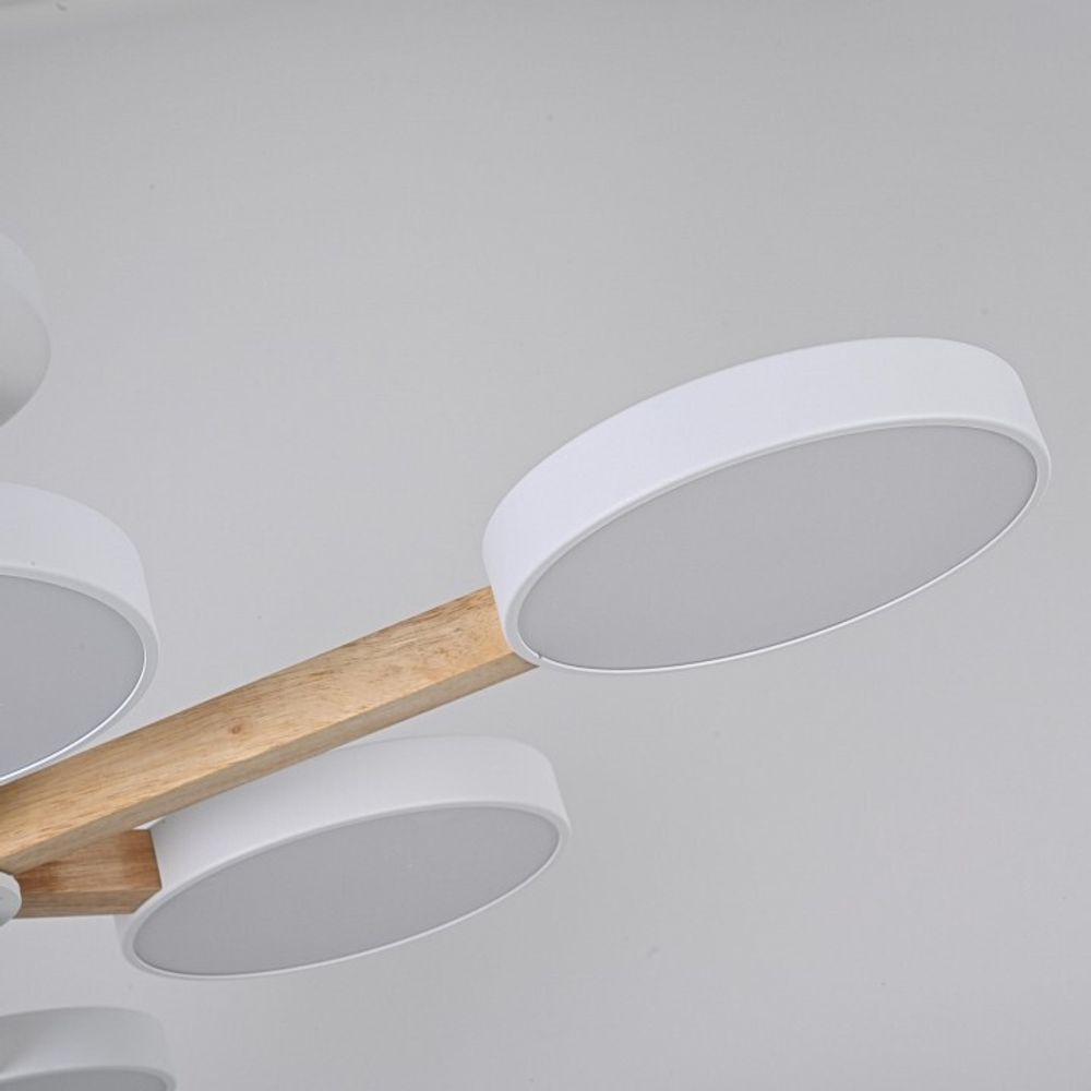 Люстра на штанге Imperiumloft TURNA White TURNA-B01