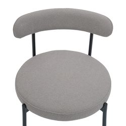 Стул Loter, букле, темно-серый