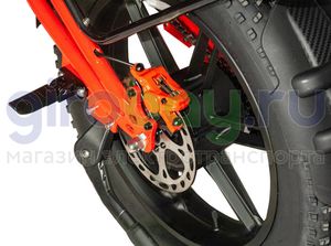 Электровелосипед Minako FOX-L 2.0 (48v/23Ah) Литые диски - Красный фото 10