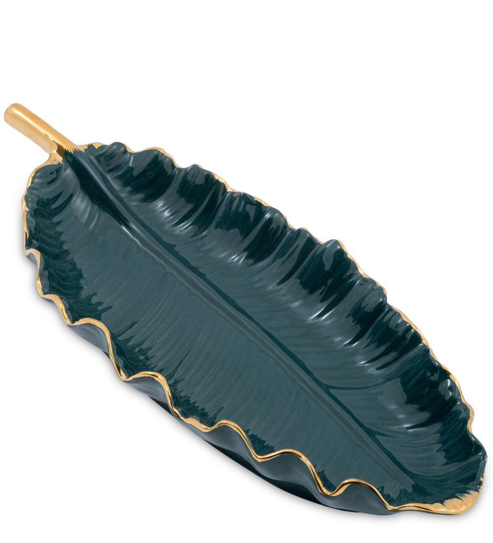 OS-204/1 Декоративное блюдо Коллекция «Листья»