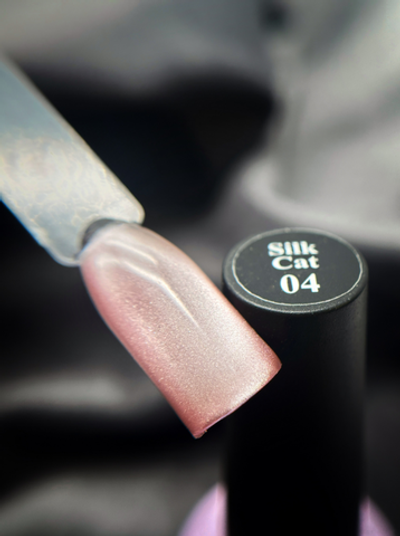 SoLa Гель-лак Silk Cat 04 Кошачий глаз, 10мл