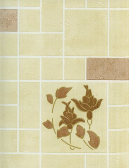 Панель ПВХ АРСЕНАЛ Плитка бежевая 2700*375*8 мм