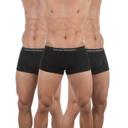 Набор мужских трусов боксеров 3в1 черный Emporio Armani 111610_CC722 21320