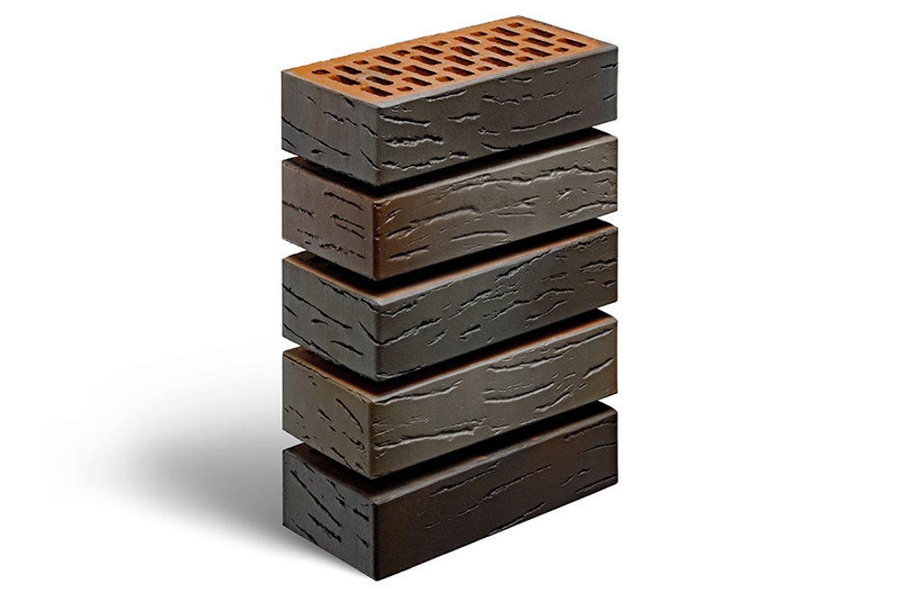 Кирпич керамический Флеш Графит Антик