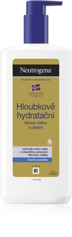 Neutrogena Norwegian Formula  Deep Moisture - глубоко увлажняющий крем с маслом /   400  ml  / GTIN 3574660653151