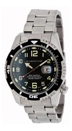 Дайверские часы Momentum M50 Mark II (стальной браслет)