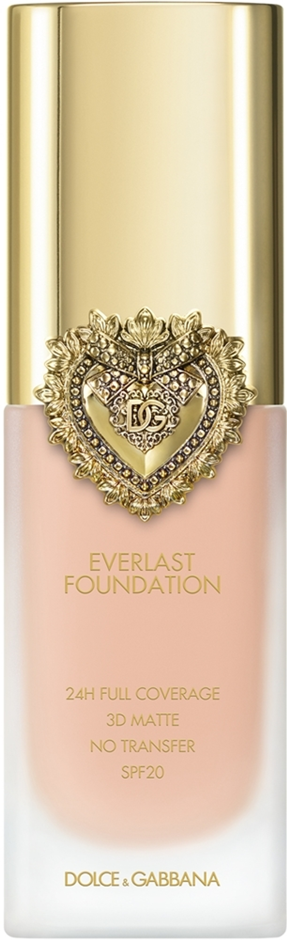 Dolce&Gabbana Flawless Everlast Foundation - Интенсивная непрозрачная тональная основа с SPF 20, 27 ml