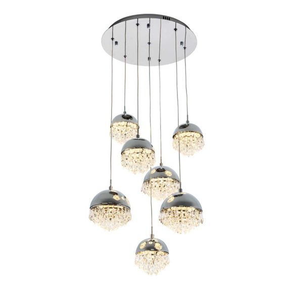 Подвесная светодиодная люстра Modelux ML.2210.7 CR