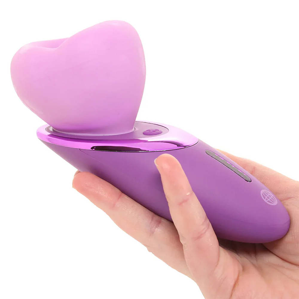 Вакуумный стимулятор с имитацией кунилингуса PipeDream Fantasy for Her Pleasure Sucker Purple 496912