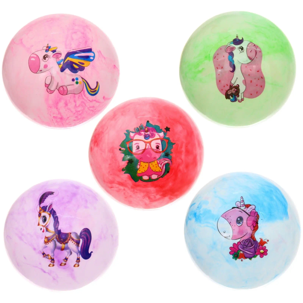 Мяч 22 см «Единорожек» (50г)
