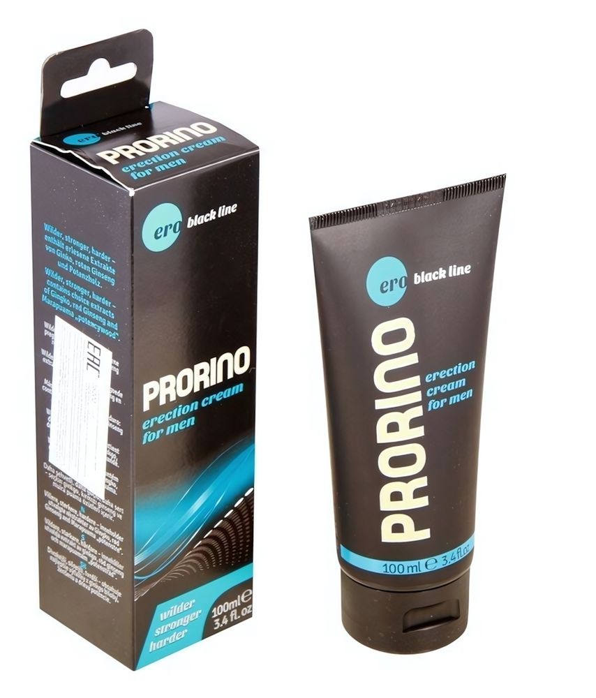 Эрекционный крем для мужчин Black Line &quot;Prorino&quot; 100 мл