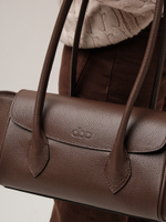 Кожаная сумка DBR 31341 темно-коричневый