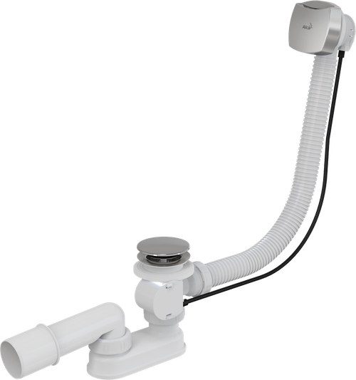 Слив-перелив Alcadrain для ванны, автомат, хром (A51CRM