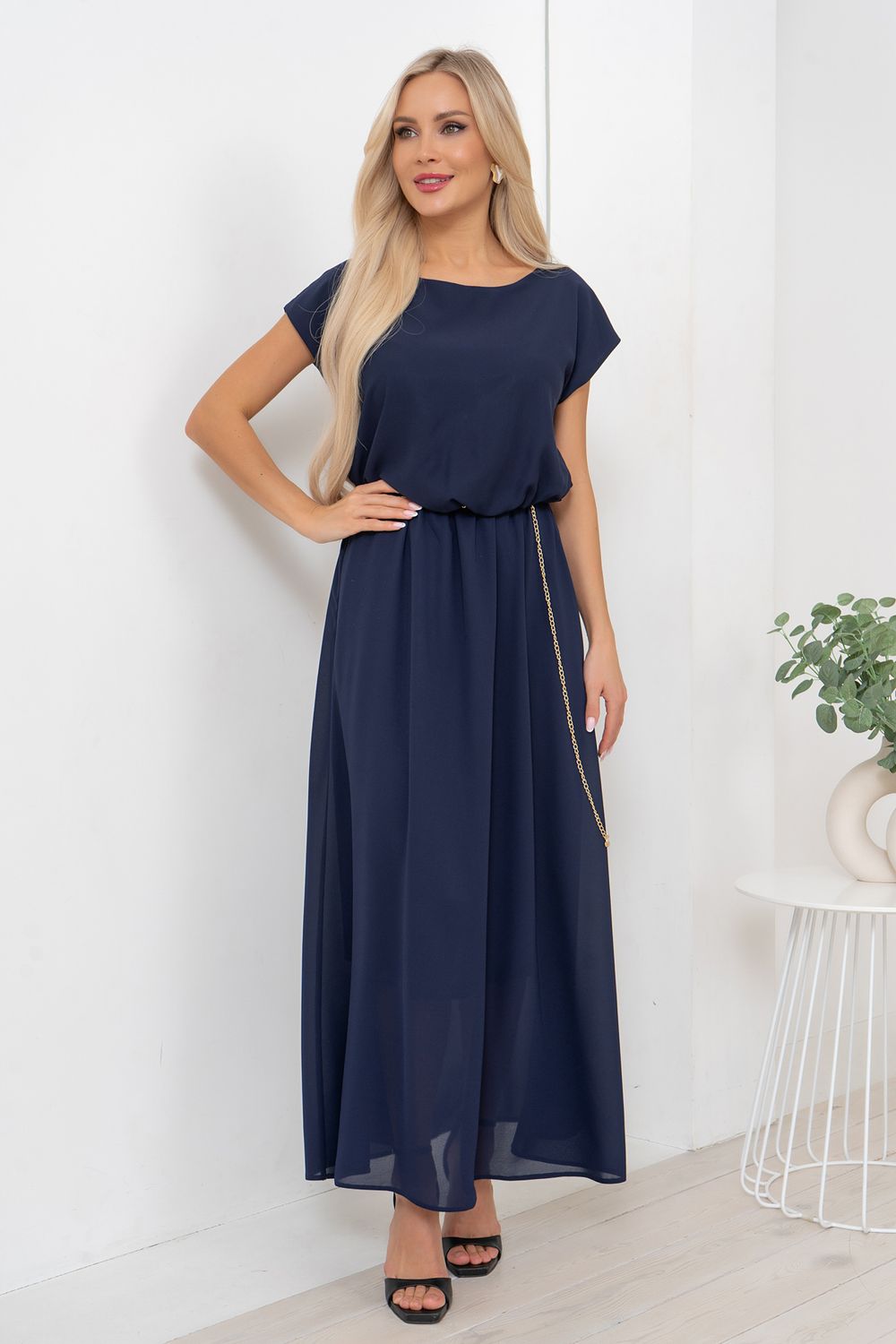 Платье Симона (синий) Р11-1161/6 Nikol