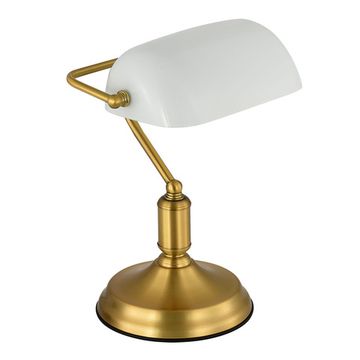 SL6620.304.01 Прикроватная лампа ST-Luce латунь/белый E27 1*40W VICE