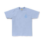 A Bathing Ape Pigment A Bathing Ape Logo Tee синий
