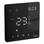 Art Gallery термостат Wi-Fi электронный для теплого пола, 16A, в сборе, чёрный