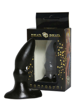 Анальная втулка, черная, 10 см (Цвет: черный)