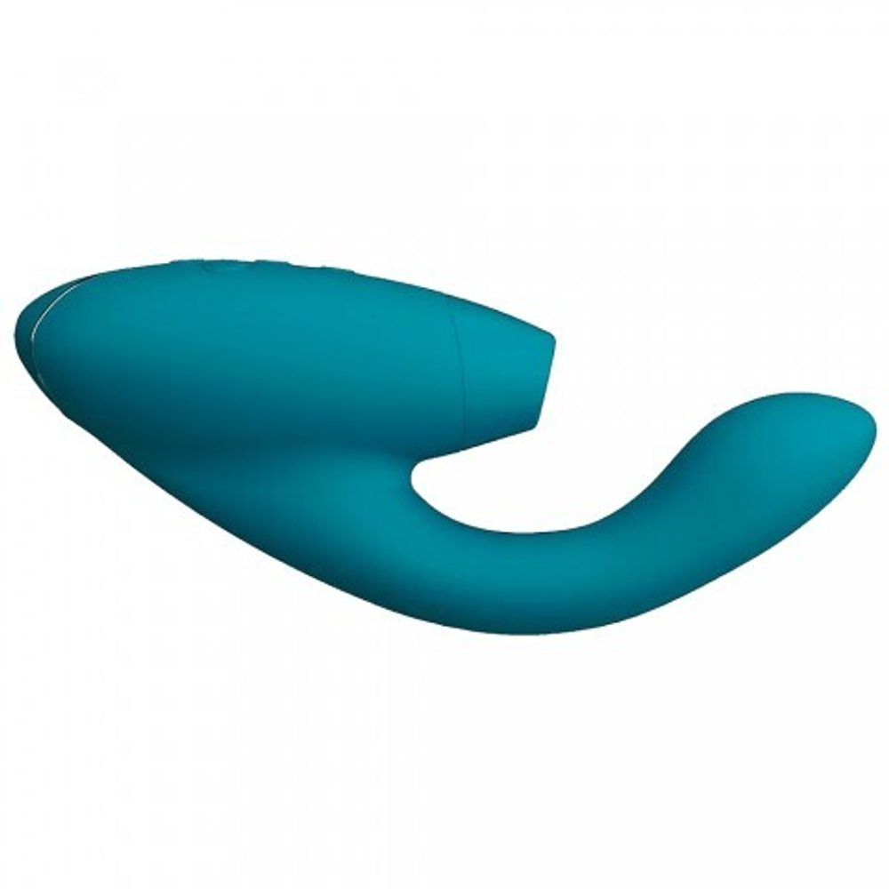 Cтимулятор клитора и точки G Womanizer DUO 2, бирюзовый