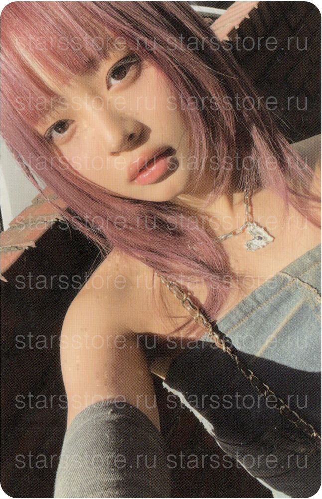 Фотокарта Hanni NewJeans - OMG (Message Card ver.)