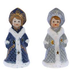 GAEM Фигурка декоративная "Снегурочка" с подсветкой (2xLR44), L, L5 W5 H10,5 см, 2в.