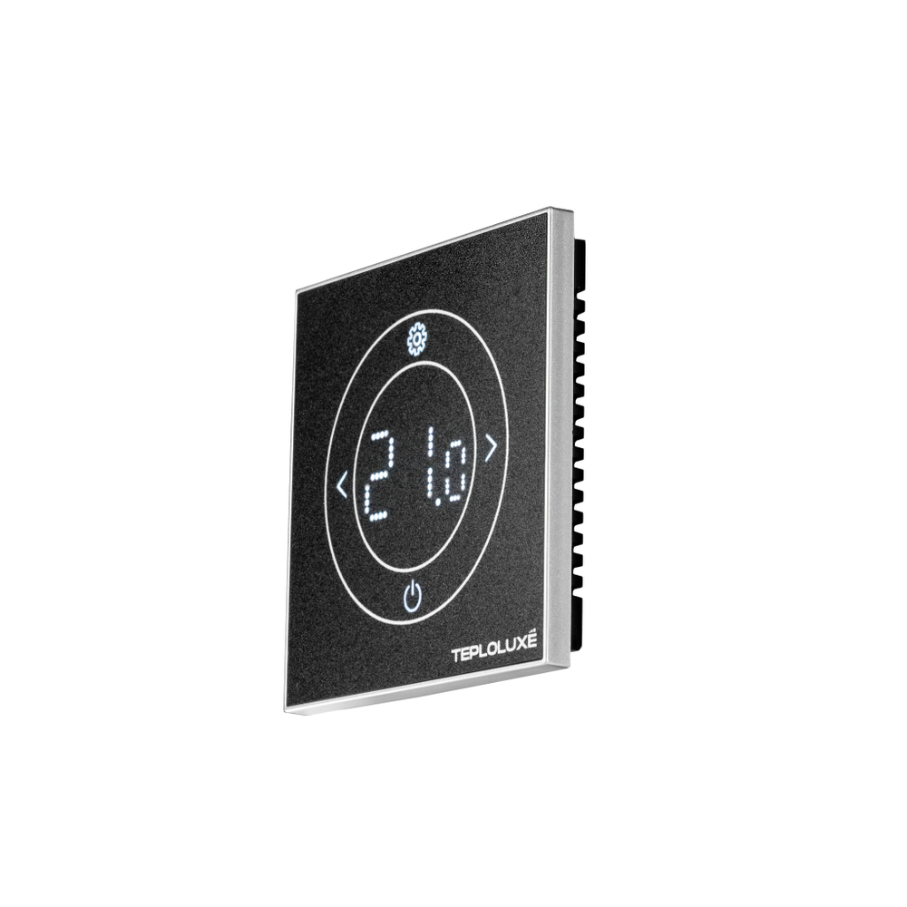 Терморегулятор электронный Теплолюкс Solus Zen Wi-Fi черный/серебро