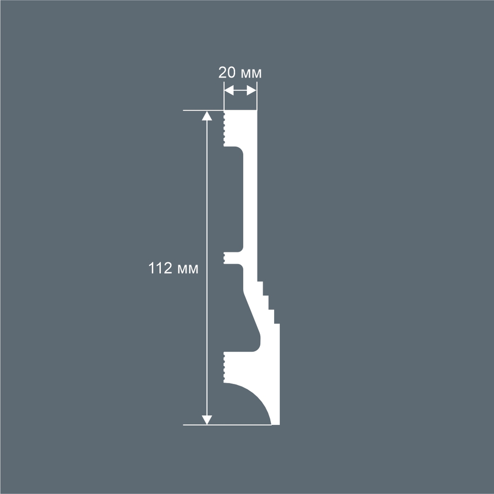 Плинтус PX047