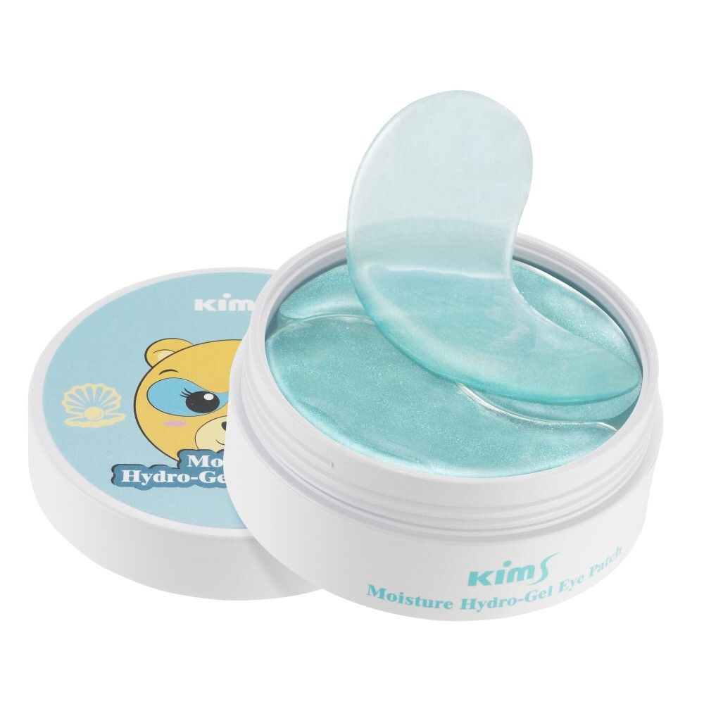 Гидрогелевые увлажняющие патчи Kims Moisture Hydro-Gel Eye Patch (60 шт. в баночке, размер S)