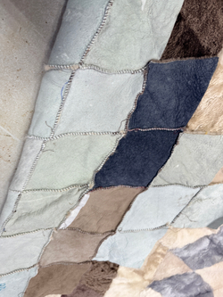 Меховой Коврик прикроватный накидка на кресло из овчины