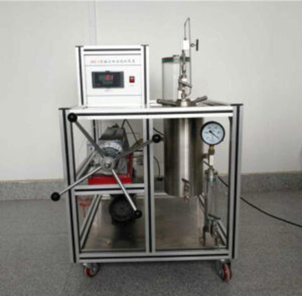 Rock core saturation equipment